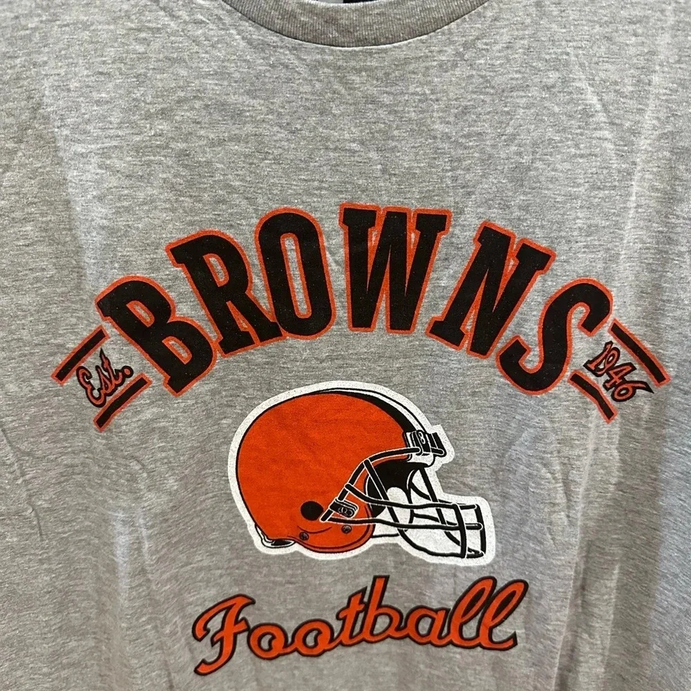 Starter NFL Cleveland Browns Gray Shirt